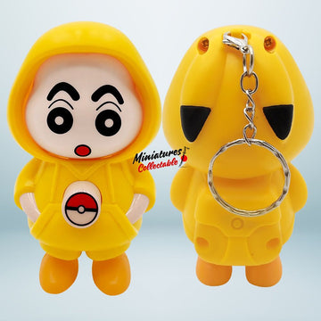 Shinchan Rotating Luxury Keychain For Cars and Bikes