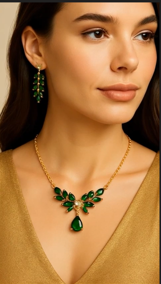 Pure Luxe – 18K Gold Plated Necklace