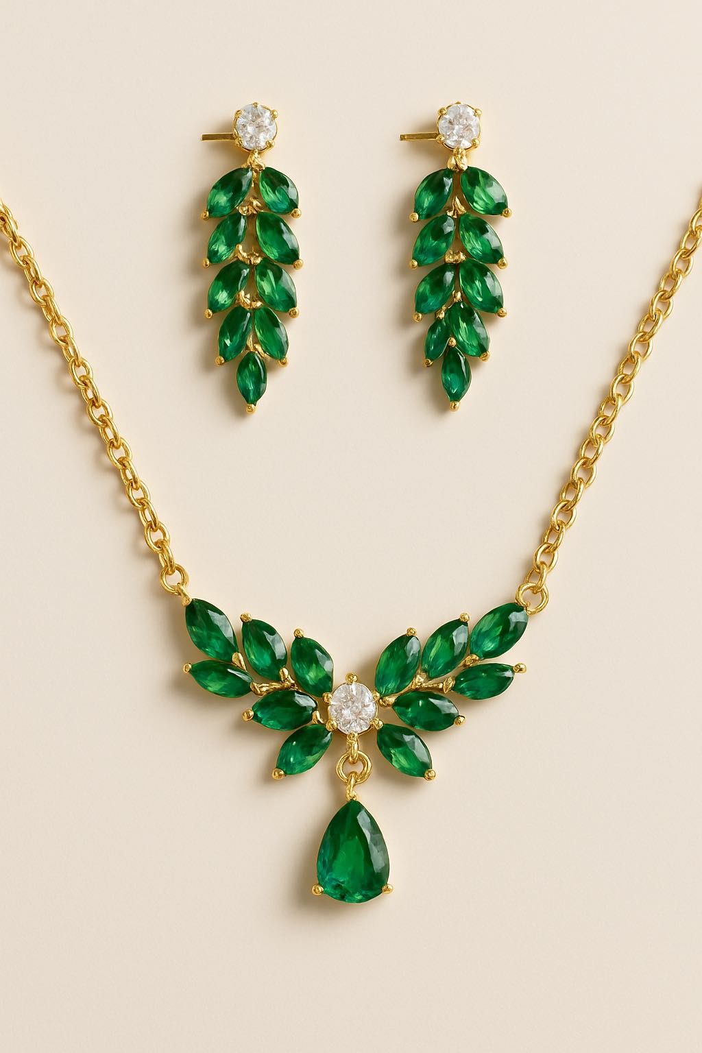 Pure Luxe – 18K Gold Plated Necklace