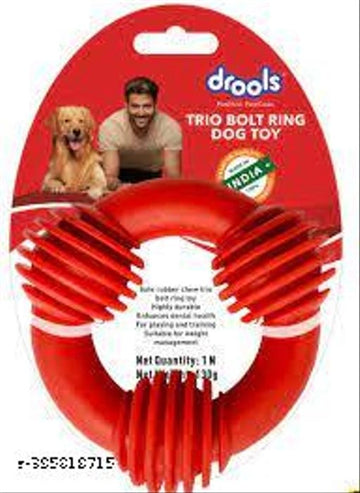 Rubber Squeaky Toy for Dog (Multicolor)